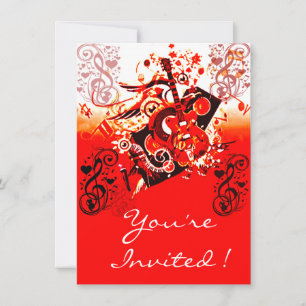 You're Invited-Journey of Music-Red_ Invitation