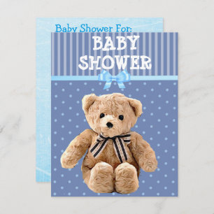 You're Invited, Teddy Bear Baby Shower Invitations