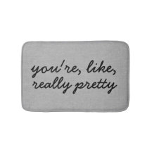 You're like really pretty rustic chic burlap linen