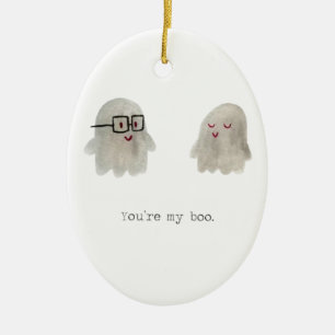 "You're My Boo" Ceramic Ornament
