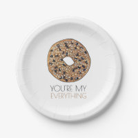 You're My Everything Bagel Breakfast Food Love