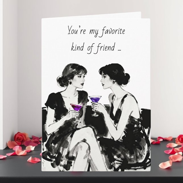 You're My Favorite Kind of Friend Card (Creator Uploaded)