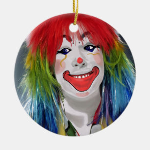 You're My Favourite Clown Ceramic Ornament