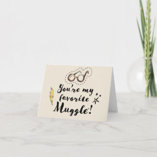 You're My Favourite Muggle™ Note Card