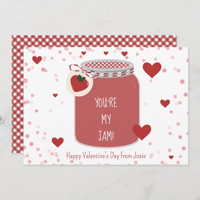 You're My Jam Strawberry Valentine's Day (Front/Back)