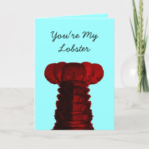 You're My Lobster Valentine's Day Card