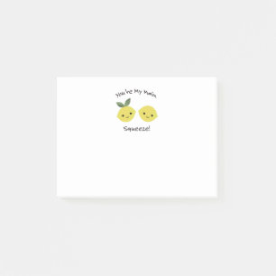 You're My Main Squeeze Lemons Post-it Notes
