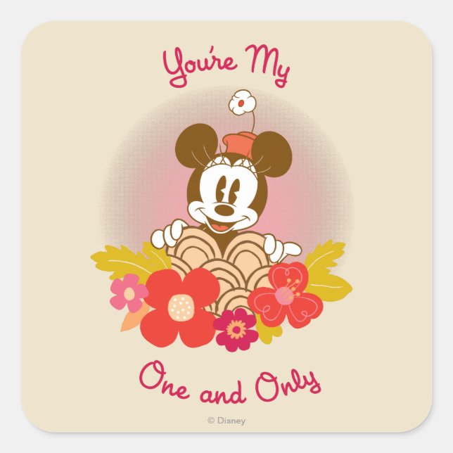 You're My One and Only Square Sticker (Front)