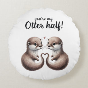 You're My Otter Half Pillow