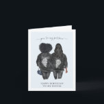 You're My Person | Best Friend Birthday Card<br><div class="desc">Remembering your friend on their birthday with a card already shows you care, but if you love them like family, or they truly are your best friend, a custom card is a must! Please let me know if you need any changes to hair color/style. Add your custom wording to this...</div>