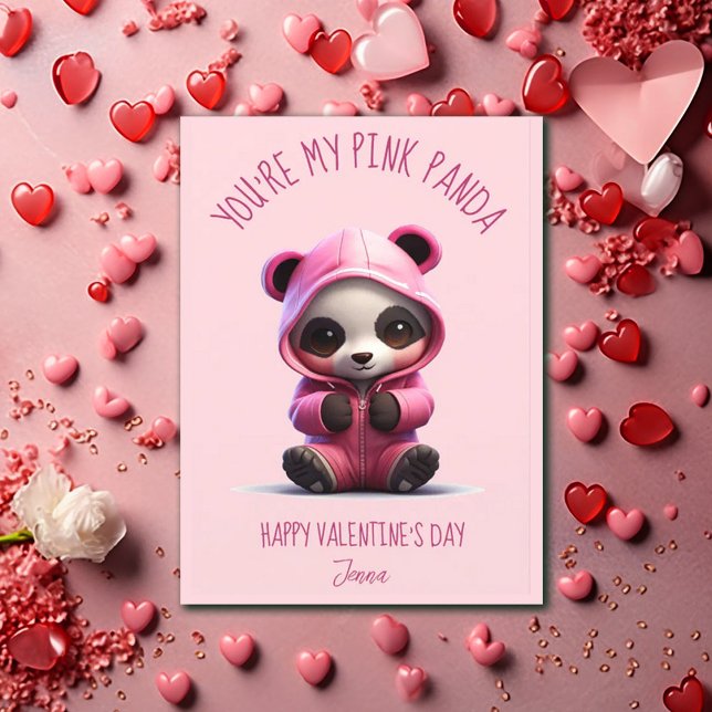 You're My Pink Panda - Valentine's Day Holiday Card (Creator Uploaded)