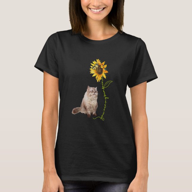 You're My Sunshine Sunflower Butterfly Sleepy Chub T-Shirt (Front)