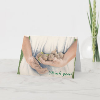 You're my treasure - Thank you! Thank You Card
