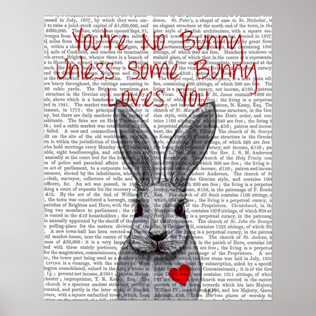 You're No Bunny Poster (Front)