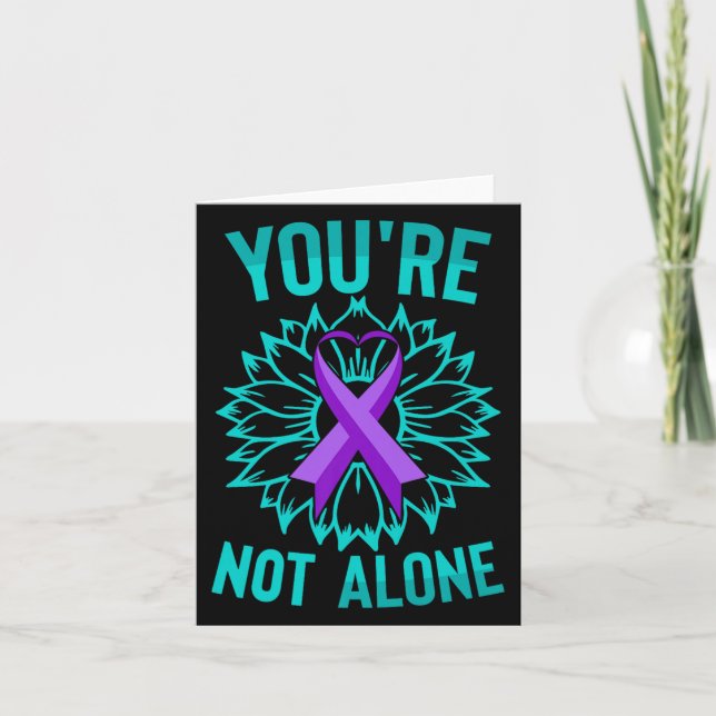 Youre Not Alone Premium  Card (Front)