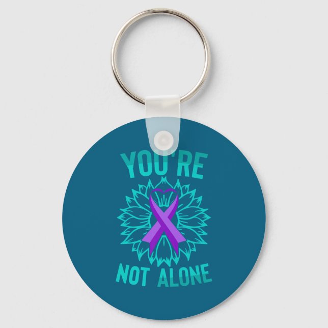 Youre Not Alone Premium  Keychain (Front)