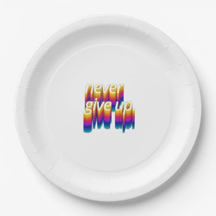 You're Not Failing,  Motivational Discovery Quote  Paper Plate