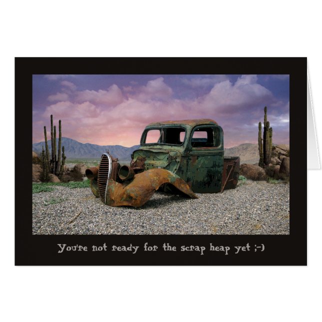 You're not ready for the Scrap Heap (Front Horizontal)