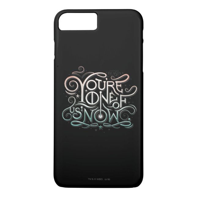 You're One Of Us Now Colourful Graphic Case-Mate iPhone Case (Back)