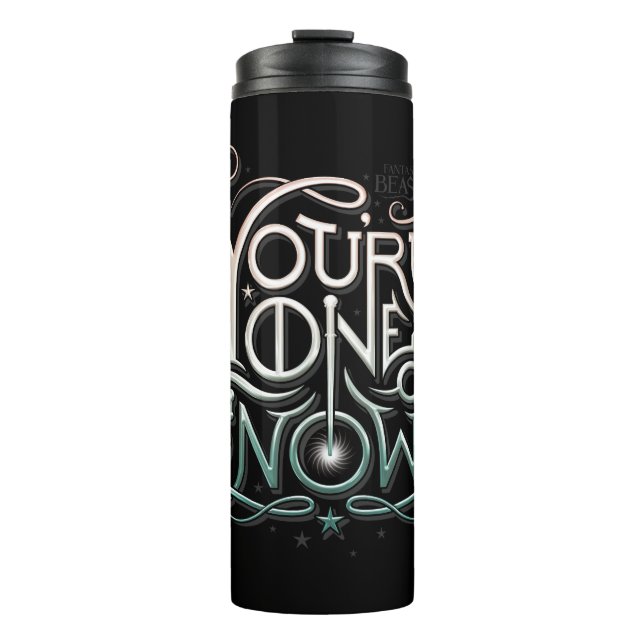 You're One Of Us Now Colourful Graphic Thermal Tumbler (Front)