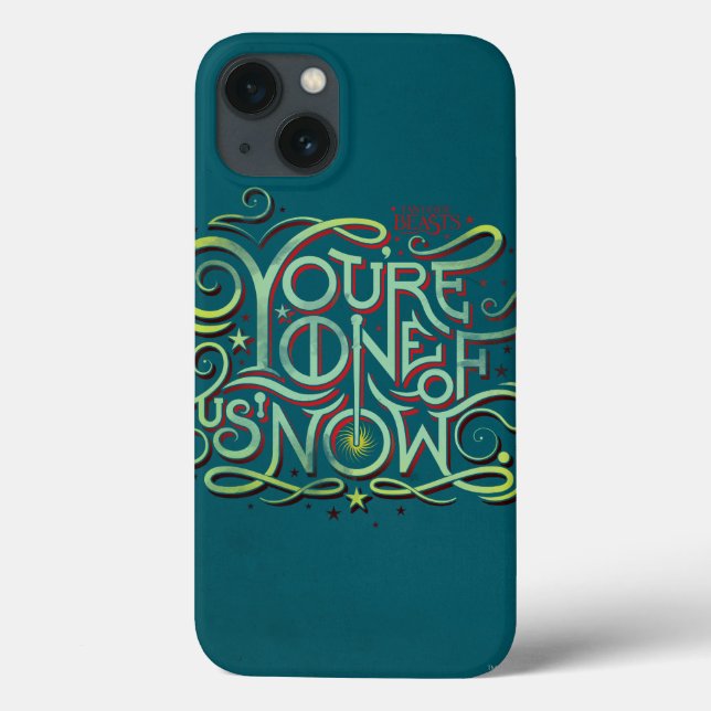 You're One Of Us Now Green Graphic Case-Mate iPhone Case (Back)