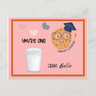 You're One Smart Cookie Valentine's Day Card