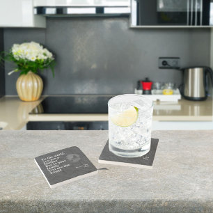 You're Our World Mom Stone Coaster