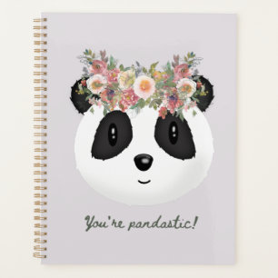 You're pandastic! Cute Panda Bear Planner
