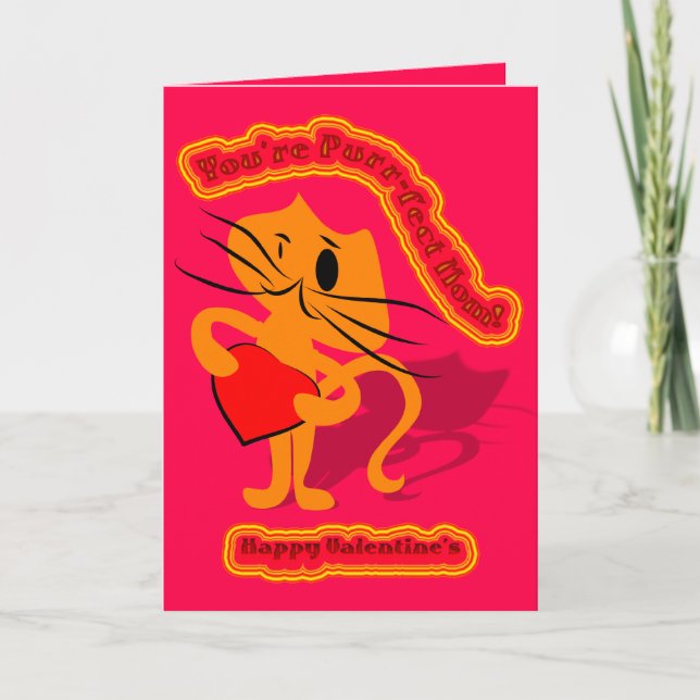 You're Perfect Mom Valentine's Day Card (Front)