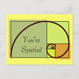 You're Spatial Postcard