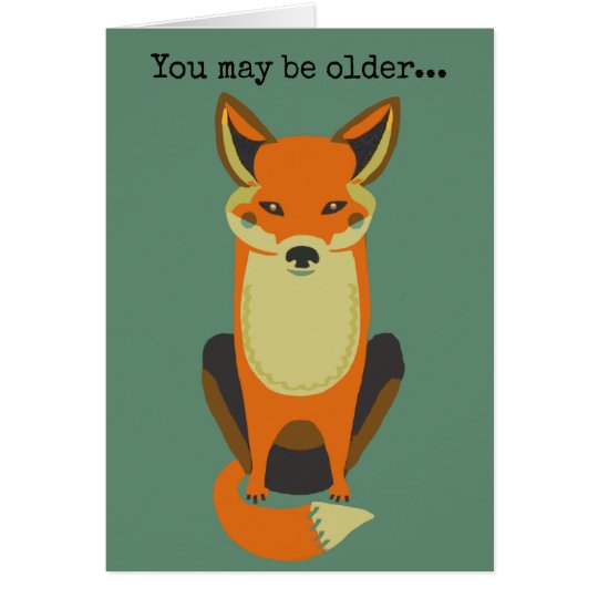 You're Still a Fox Card