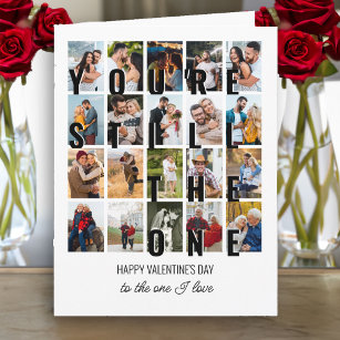 You're Still the One 20 Photo Romantic Valentine Card