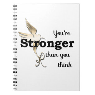 You're Stronger Than You Think Notebook