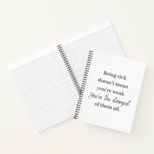 You're Strongest Of Them All Notebook