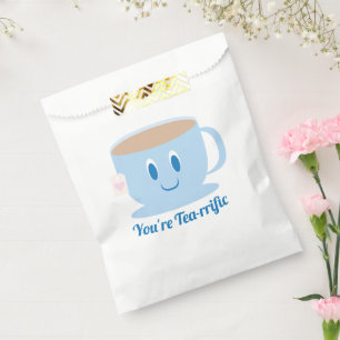 You're Tea-rrific! Favour Bags