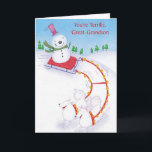 You're Terrific, Great-Grandson Holiday Card<br><div class="desc">Christmas Card</div>