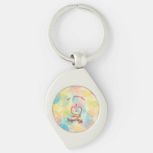 You're the Apple of My Pie Keychain