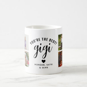 You're the Best Gigi Photo Collage Keepsake Coffee Mug