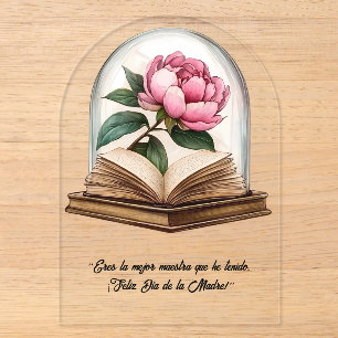"You're the best teacher I've ever had. Mother" Acrylic Invitations
