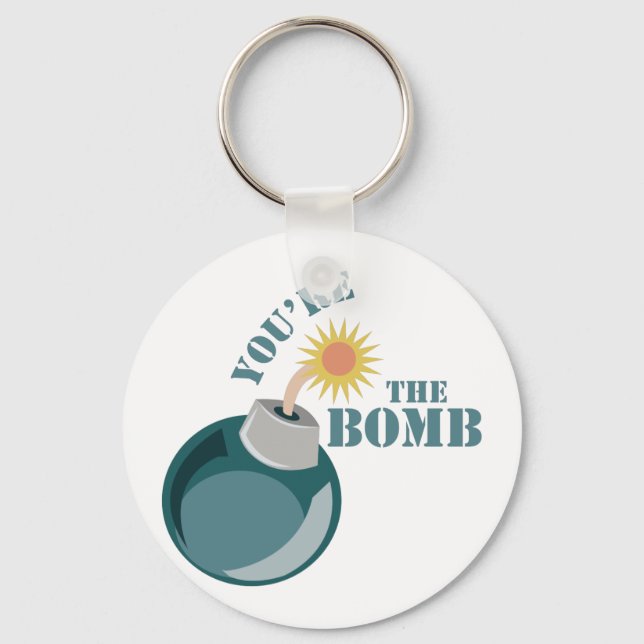 Youre The Bomb Keychain (Front)