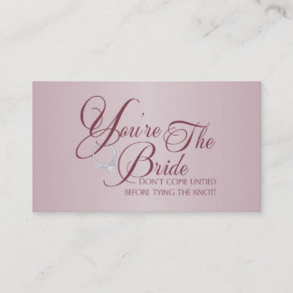 You're The Bride New Business Cards