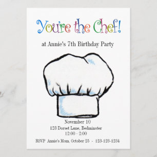You're the Chef invitation
