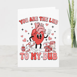 Youre The Lube To My Dub Cvicu Nurse Valentine Car Card