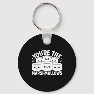 You're The Marshmallows To My Hot Cocoa Valentine' Keychain