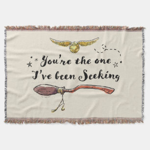 You're The One I've Been Seeking Throw Blanket