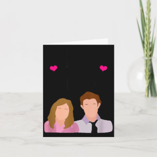 You're The Pam To My Jim Valentine’s Day Couple Ma Card