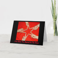 You're The Star Today Congratulations Card