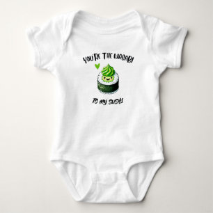 You're the Wasabi to My Sushi - Adorable Kawaii  Baby Bodysuit