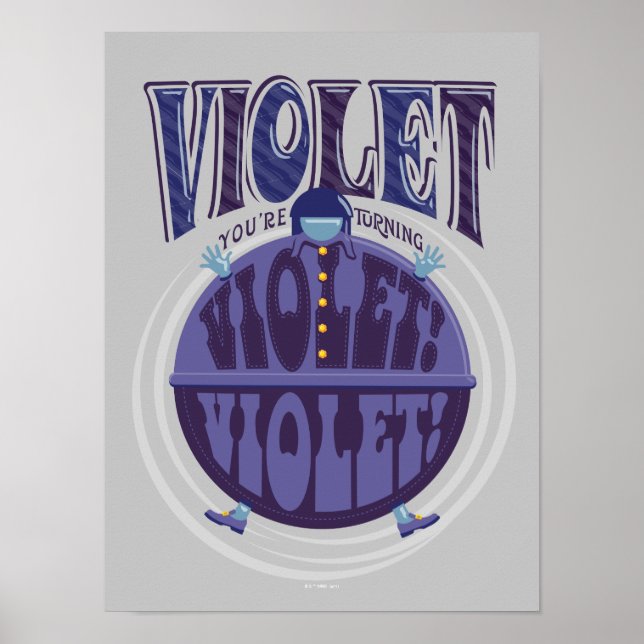 You're Turning Violet, Violet! Poster (Front)