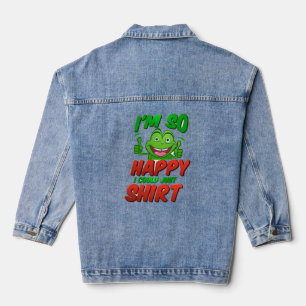 You're Weird I'll Keep You, Funny Raccoon And Opss Denim Jacket